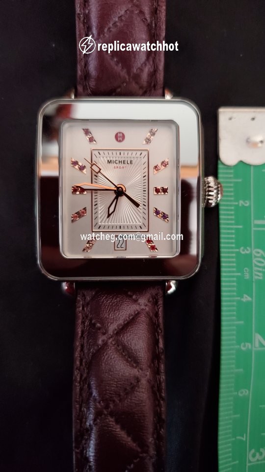 Michele Deco Womens watch Quartz Steel MWW06K000004