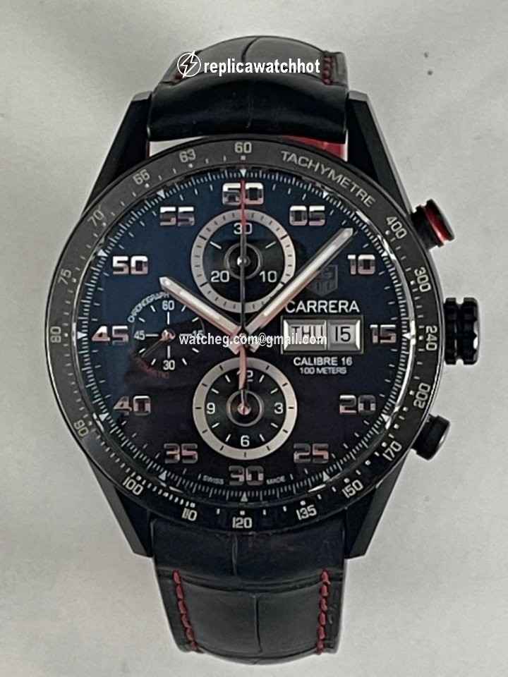 TAG Heuer Carrera Calibre 16 Mens watch Unisex Automatic Titanium CV2A81.FC6237