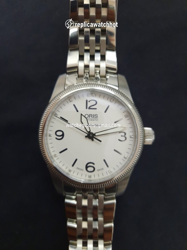 Oris Big Crown Mens watch Unisex Automatic Steel 01 733 7649 4091-Set MB