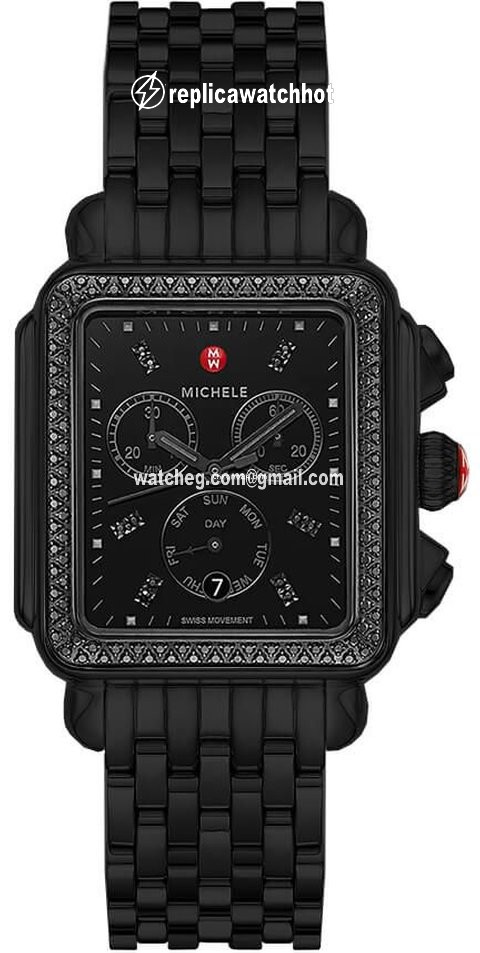 Michele Deco Womens watch Quartz Steel MWW06Z000039