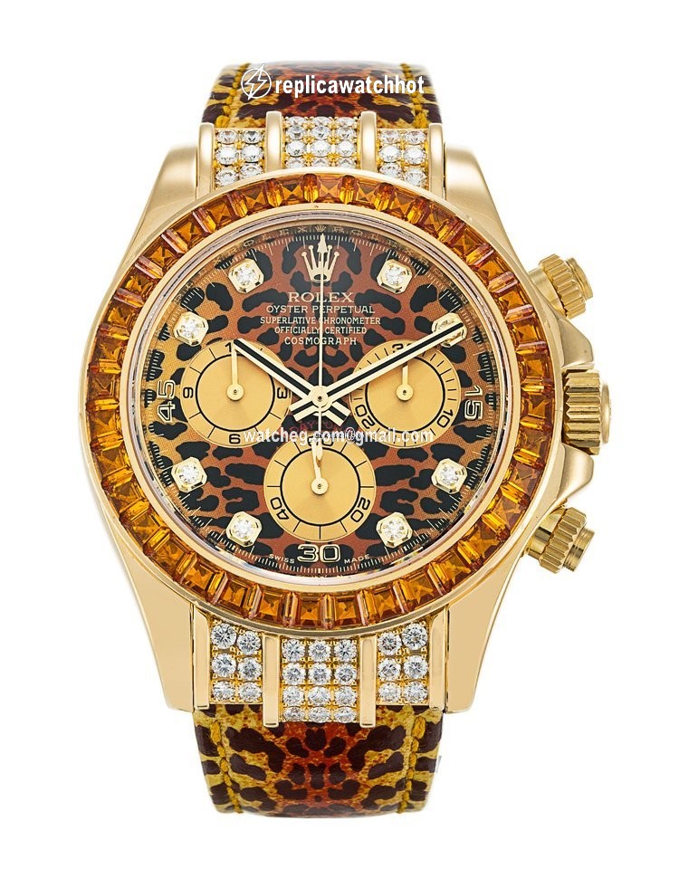 Rolex Daytona Mens watch Unisex Yellow gold Automatic 116598 SACO