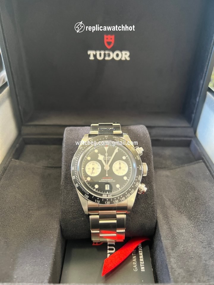 Tudor Black Bay Chrono Mens watch Unisex Automatic Steel 79360N