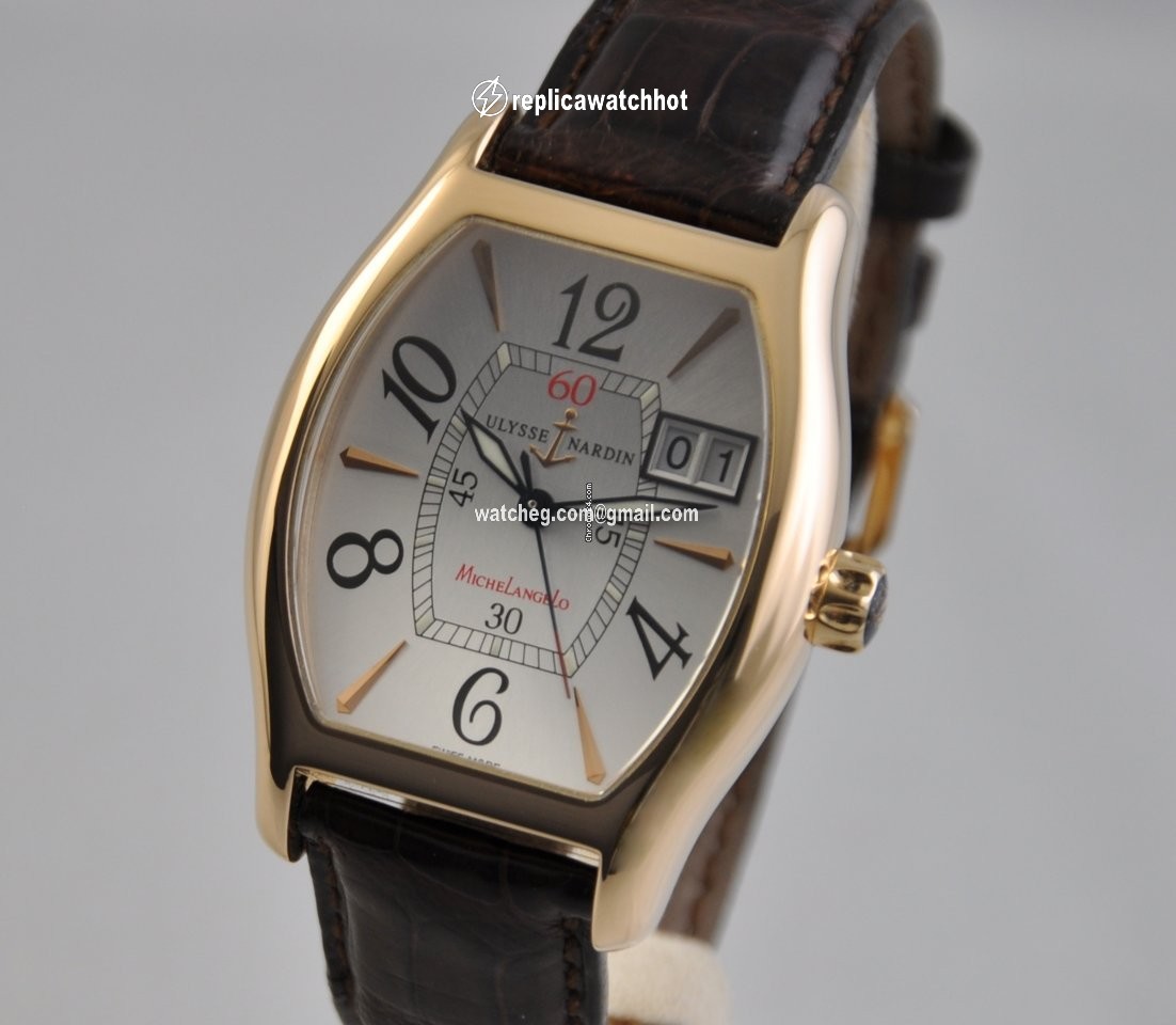 Ulysse Nardin Michelangelo Mens watch Unisex Automatic Rose gold 236-68 582