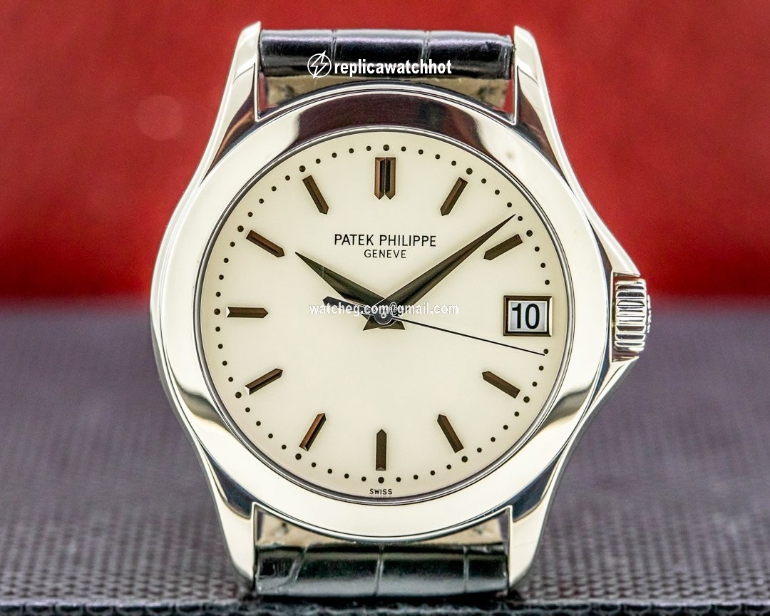 Patek Philippe Calatrava Mens watch Unisex Automatic White gold 5107G-001