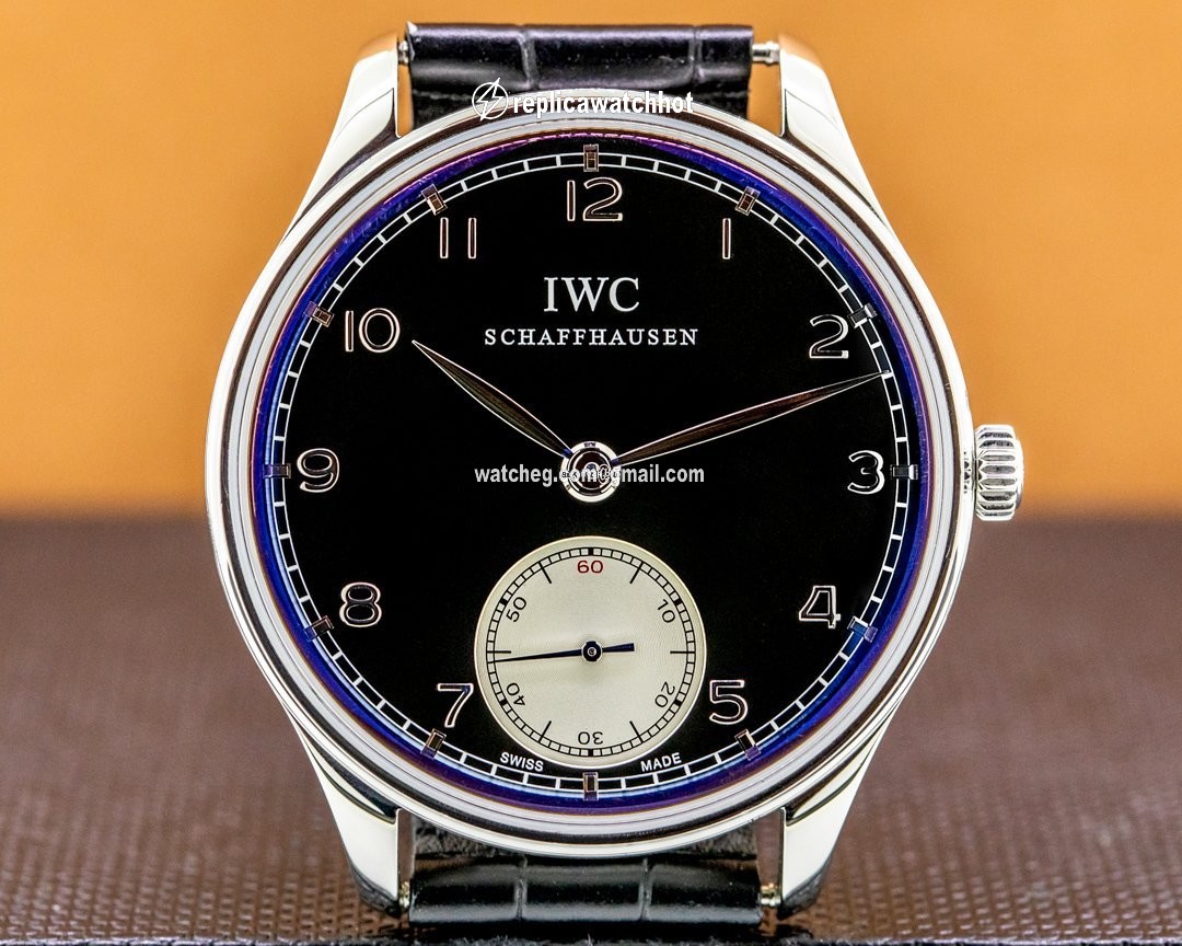 IWC Portuguese Hand-Wound Mens watch Unisex Manual winding Steel IW545404