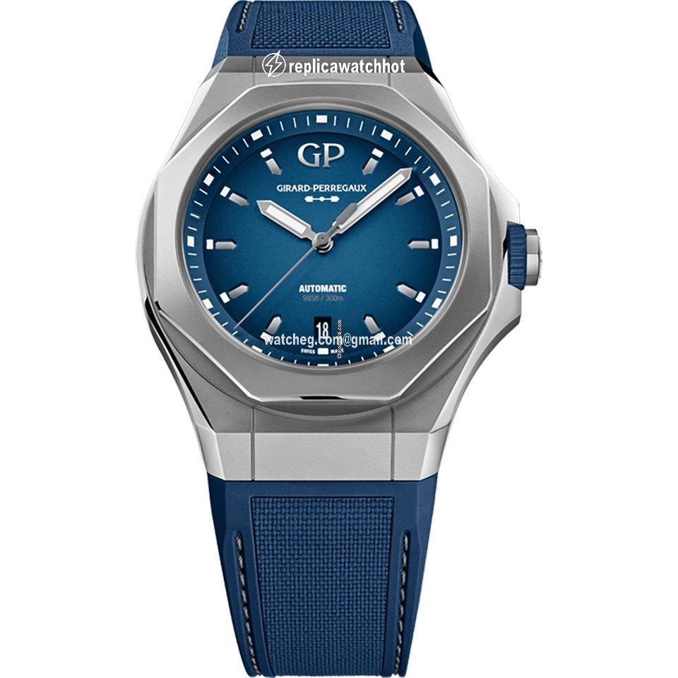 Girard Perregaux Laureato Mens watch Unisex Automatic Titanium 81070-21-002-FB6A