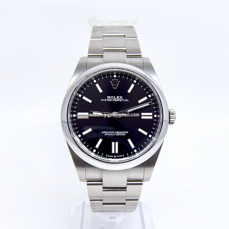 Rolex Oyster Perpetual 41 Mens watch Unisex Steel Automatic 124300-0002