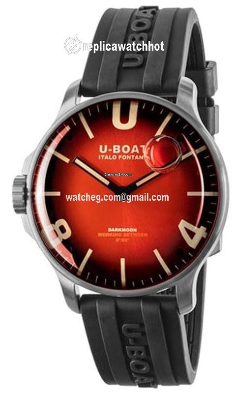 U-Boat Mens watch Unisex Quartz Steel 8701 B