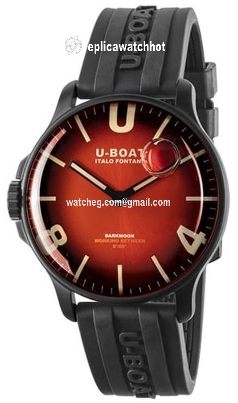 U-Boat Mens watch Unisex Quartz Steel 8697 B