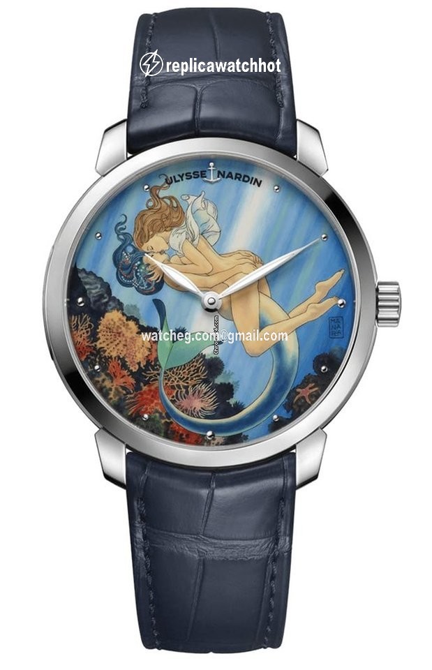 Ulysse Nardin Classico Mens watch Unisex Automatic Steel 3203-136LE-2 MANARA.07