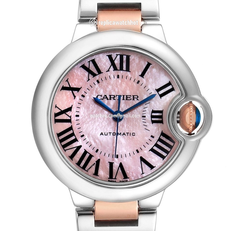 Cartier Ballon Bleu 33mm Womens watch Automatic Steel W6920098