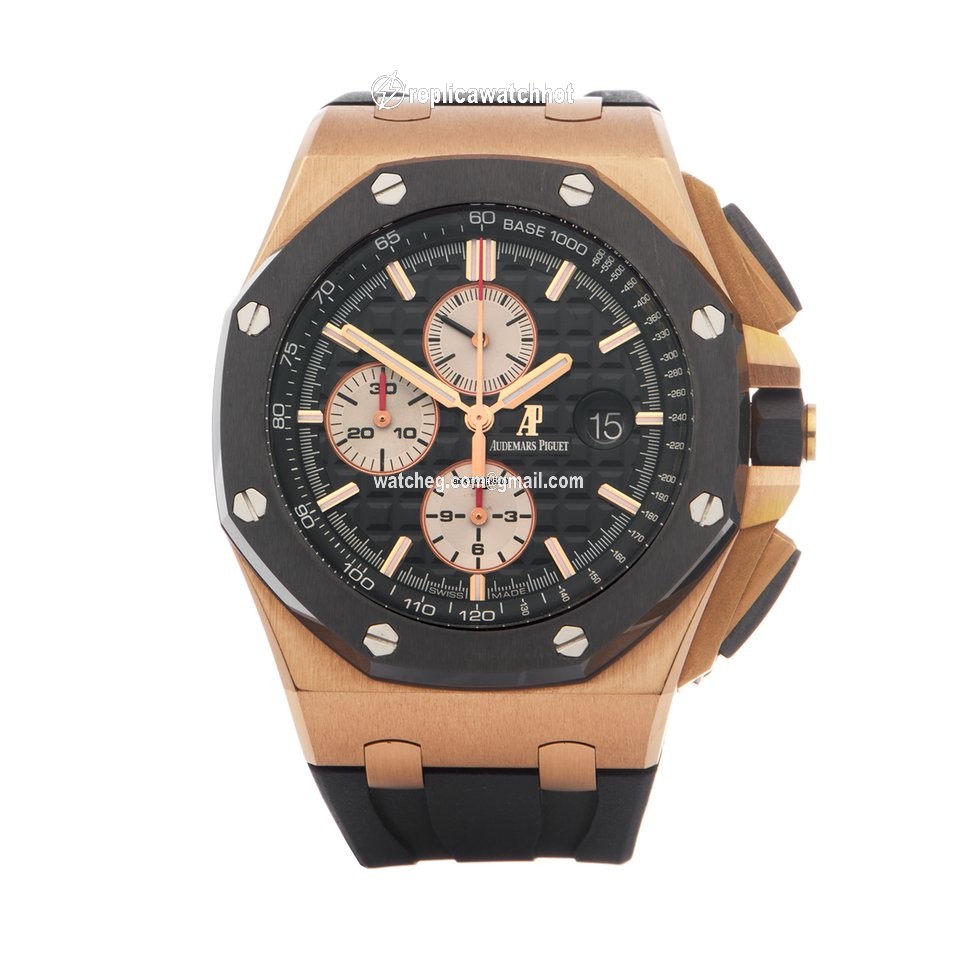 Audemars Piguet Royal Oak Offshore Chronograph Mens watch Unisex Automatic Rose gold 26400RO
