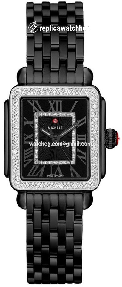 Michele Deco Womens watch Quartz Ceramic MWW06T000226