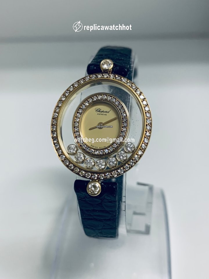 Chopard Happy Diamonds Womens watch Quartz Yellow gold 204292