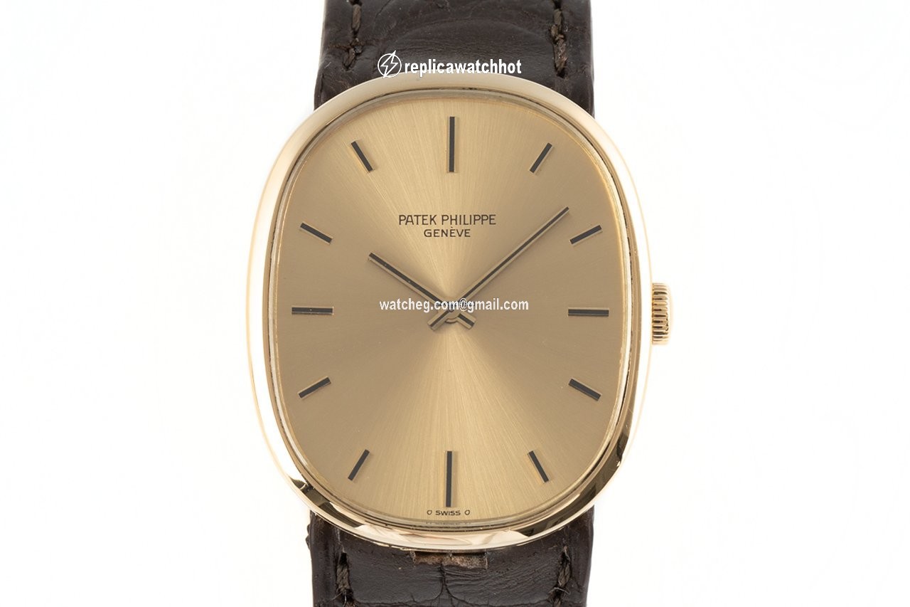 Patek Philippe Golden Ellipse Mens watch Unisex Manual winding Yellow gold 3748