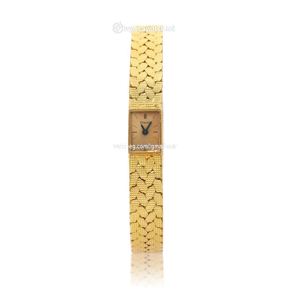 Piaget Mens watch Unisex Manual winding Gold Steel 1201 P