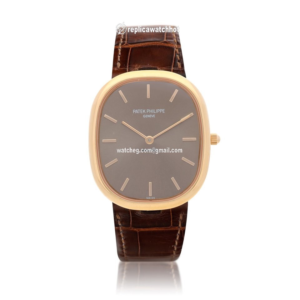 Patek Philippe Golden Ellipse Mens watch Unisex Automatic Rose gold 3738
