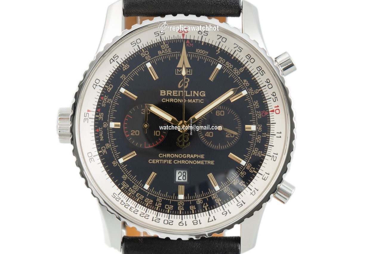 Breitling Chrono-Matic Mens watch Unisex Automatic Steel A41350