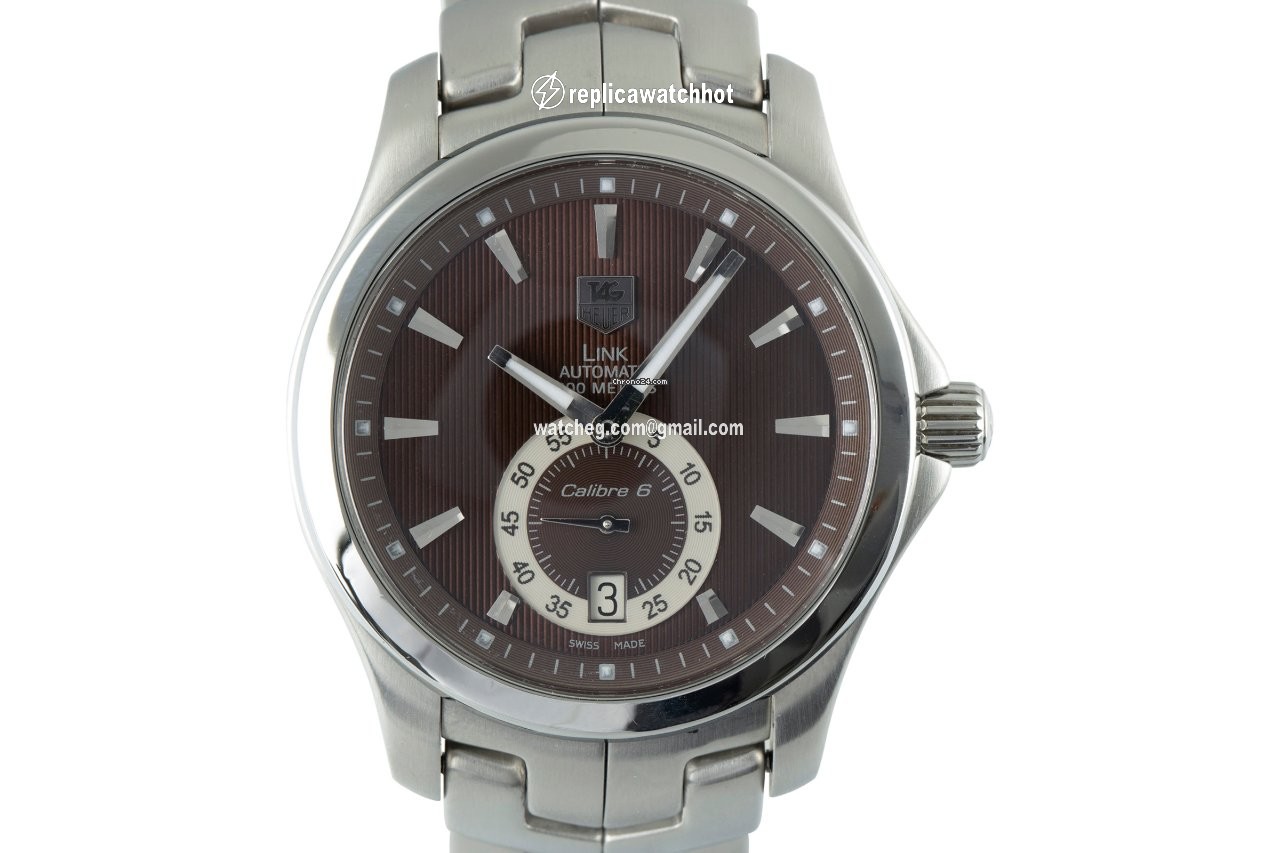 TAG Heuer Link Calibre 6 Mens watch Unisex Automatic Steel WJF211C