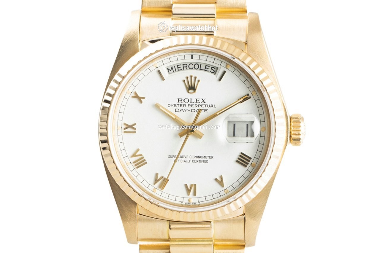 Rolex Day-Date 36 Mens watch Unisex Yellow gold Automatic 18038
