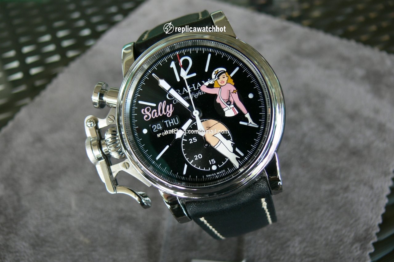 Graham Chronofighter Mens watch Unisex Automatic Steel 2CVAS.B21A.L127S