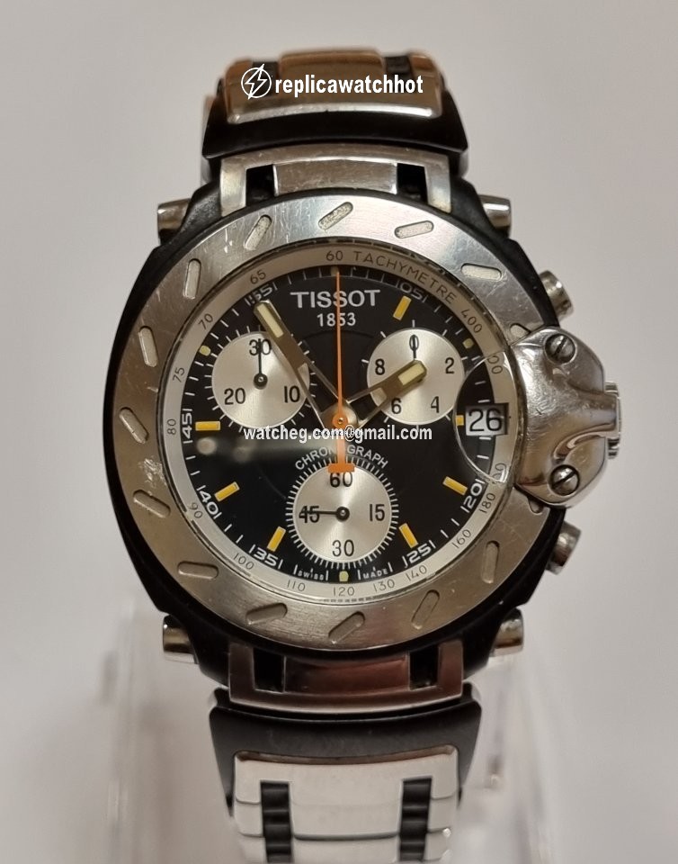 Tissot T-Race Mens watch Unisex Quartz Steel T011.417.17.202.00