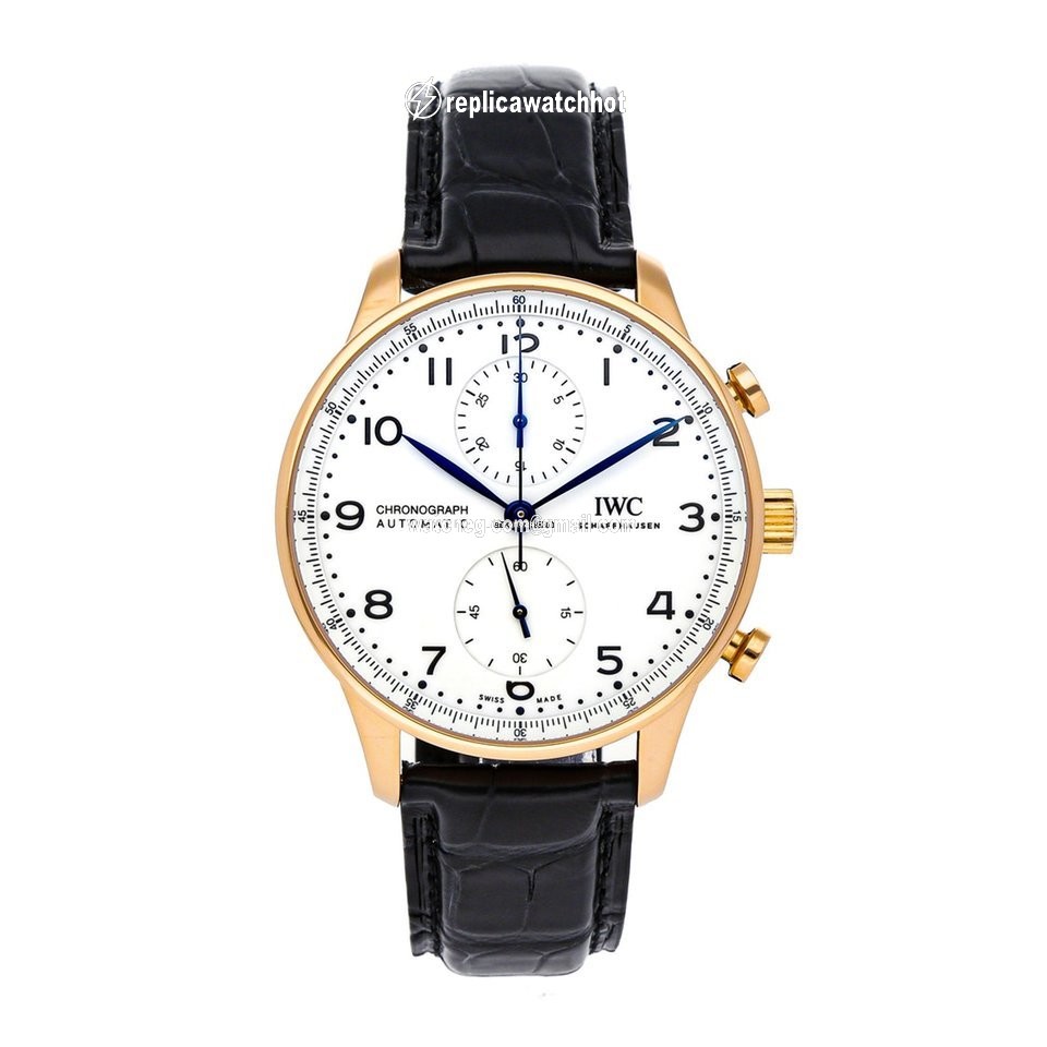 IWC Portuguese Chronograph Mens watch Unisex Automatic Rose gold IW3716-03