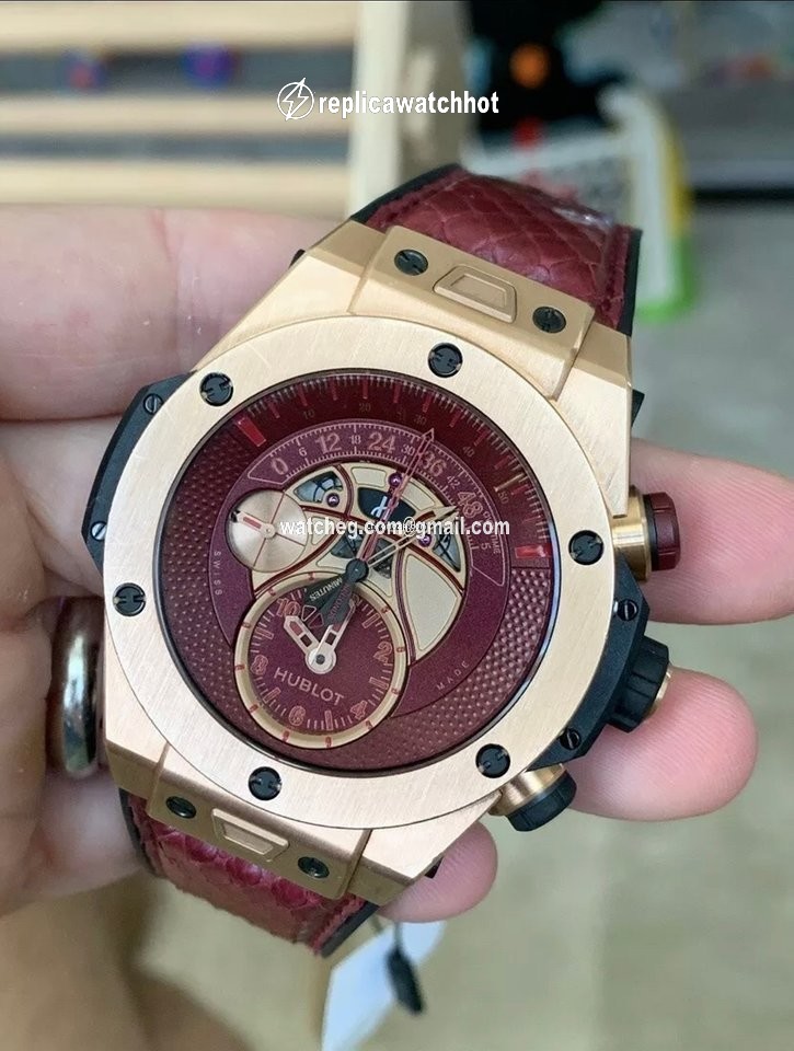 Hublot Big Bang Unico Mens watch Unisex Automatic Rose gold 413.OX.4738.PR.KOB15