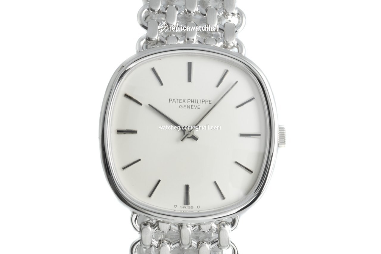 Patek Philippe Golden Ellipse Mens watch Unisex Manual winding White gold 3644 2