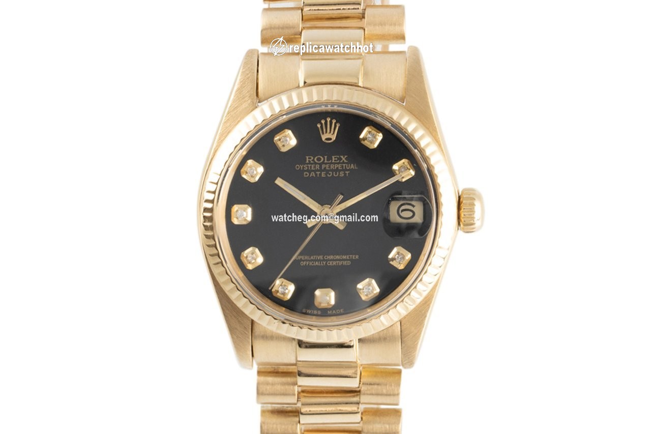 Rolex Datejust 31 Womens watch Yellow gold Automatic 6827