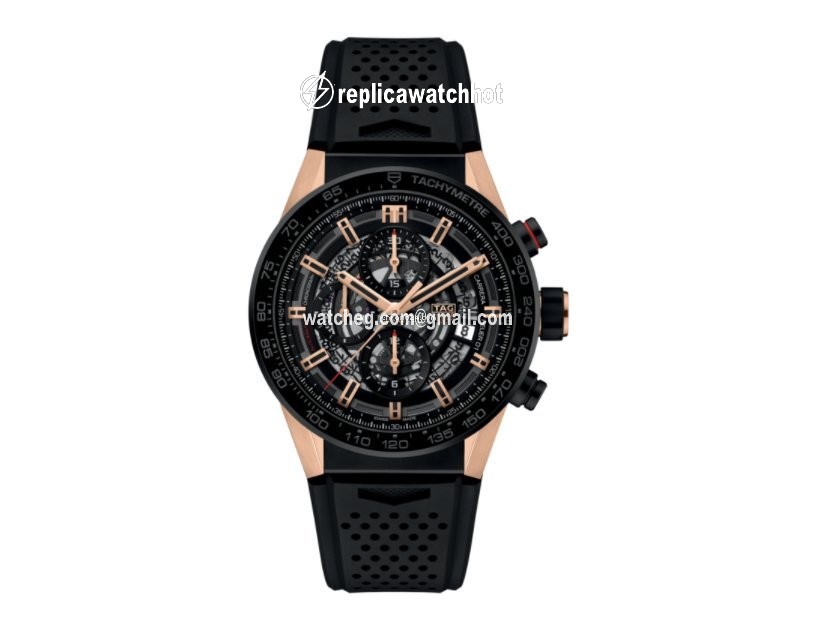 TAG Heuer Carrera Calibre HEUER 01 Mens watch Unisex Automatic Steel CAR205A.FT6087