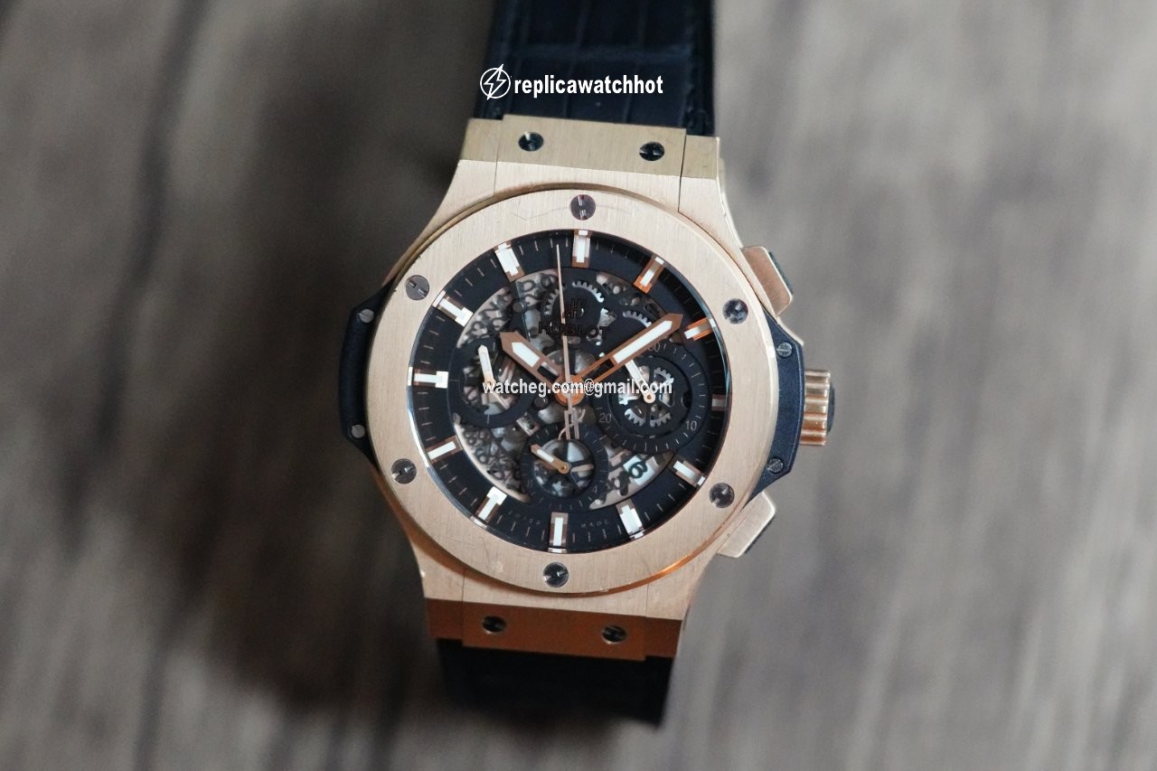 Hublot Big Bang Aero Bang Mens watch Unisex Automatic Rose gold 311.PX.1180.GR