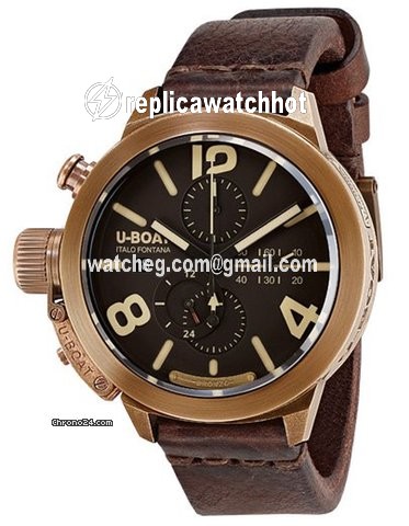 U-Boat Classico Mens watch Unisex Automatic Bronze 8064