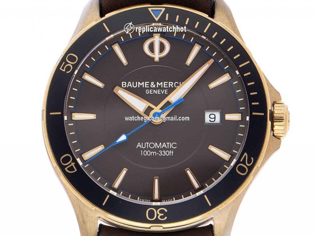Baume & Mercier Clifton Mens watch Unisex Automatic Bronze MOA10501