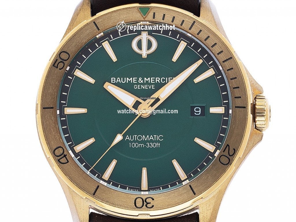 Baume & Mercier Clifton Mens watch Unisex Automatic Bronze MOA10503