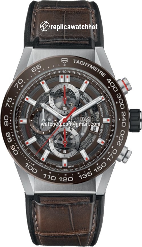 TAG Heuer Carrera Calibre HEUER 01 Mens watch Unisex Automatic Steel CAR201U-FC6405