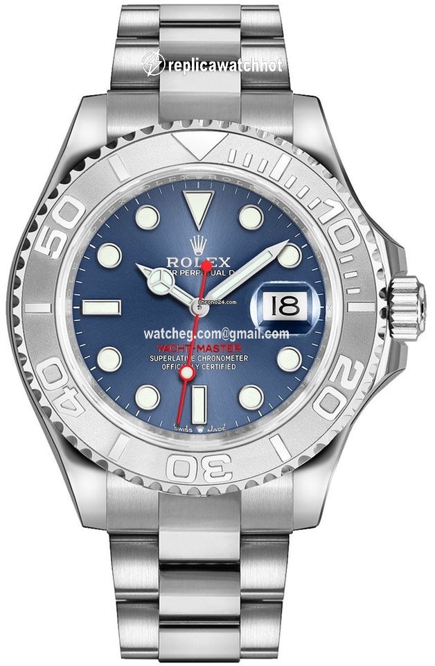 Rolex Yacht-Master 40 Mens watch Unisex Steel Automatic 126622-BLUE