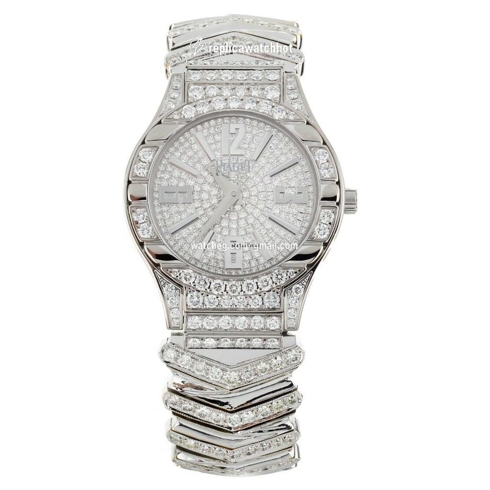 Piaget Polo Womens watch Quartz White gold P10166