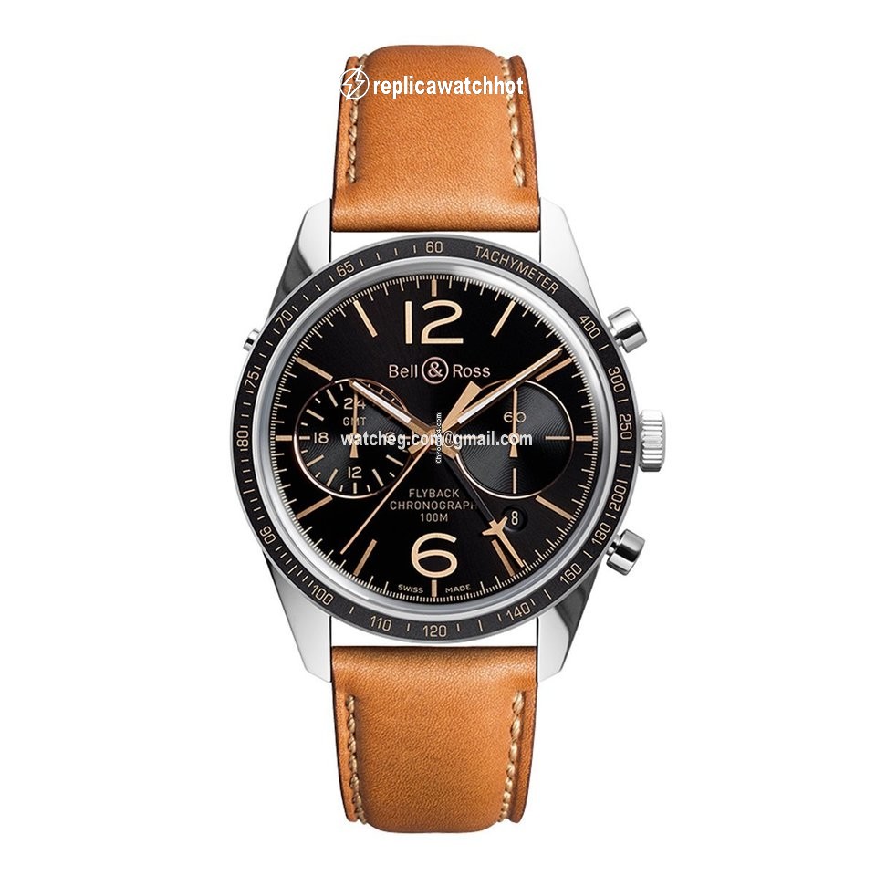 Bell & Ross BR V1 Automatic Steel BRV126.FLY.GMT.SCA