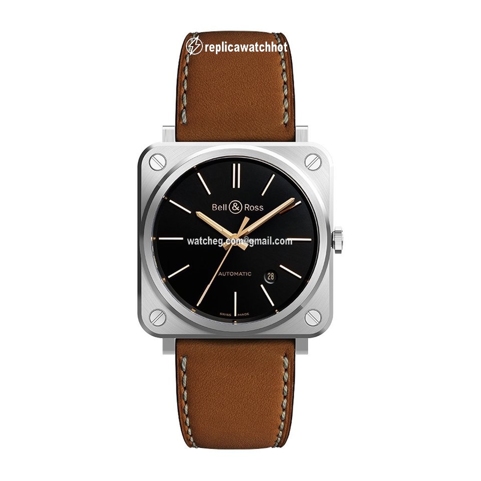 Bell & Ross BR S Automatic Steel BRS92.ST.G.HE.SCA