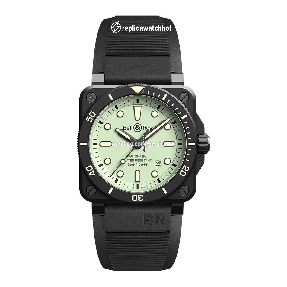 Bell & Ross BR 03-92 Ceramic Automatic Ceramic BR0392.D.C5.CE.SRB