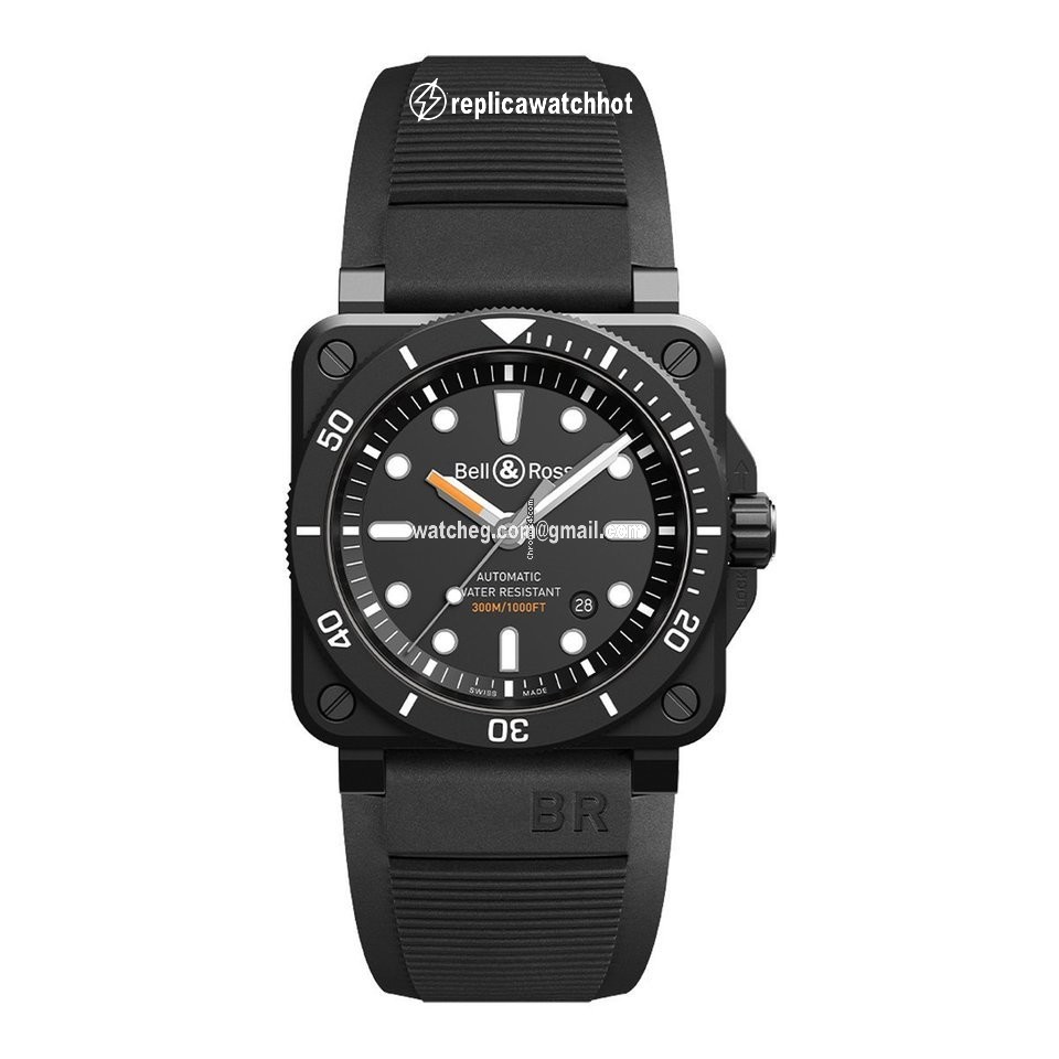 Bell & Ross BR 03-92 Ceramic Automatic Ceramic BR0392.D.BL.CE.SRB