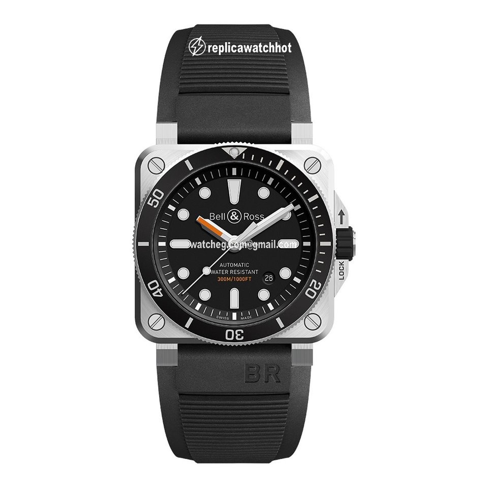 Bell & Ross BR 03-92 Steel Automatic Steel BR0392.D.BL.ST.SRB