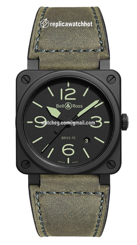 Bell & Ross BR 03-92 Ceramic Automatic Ceramic BR0392.BL3.CE.SCA