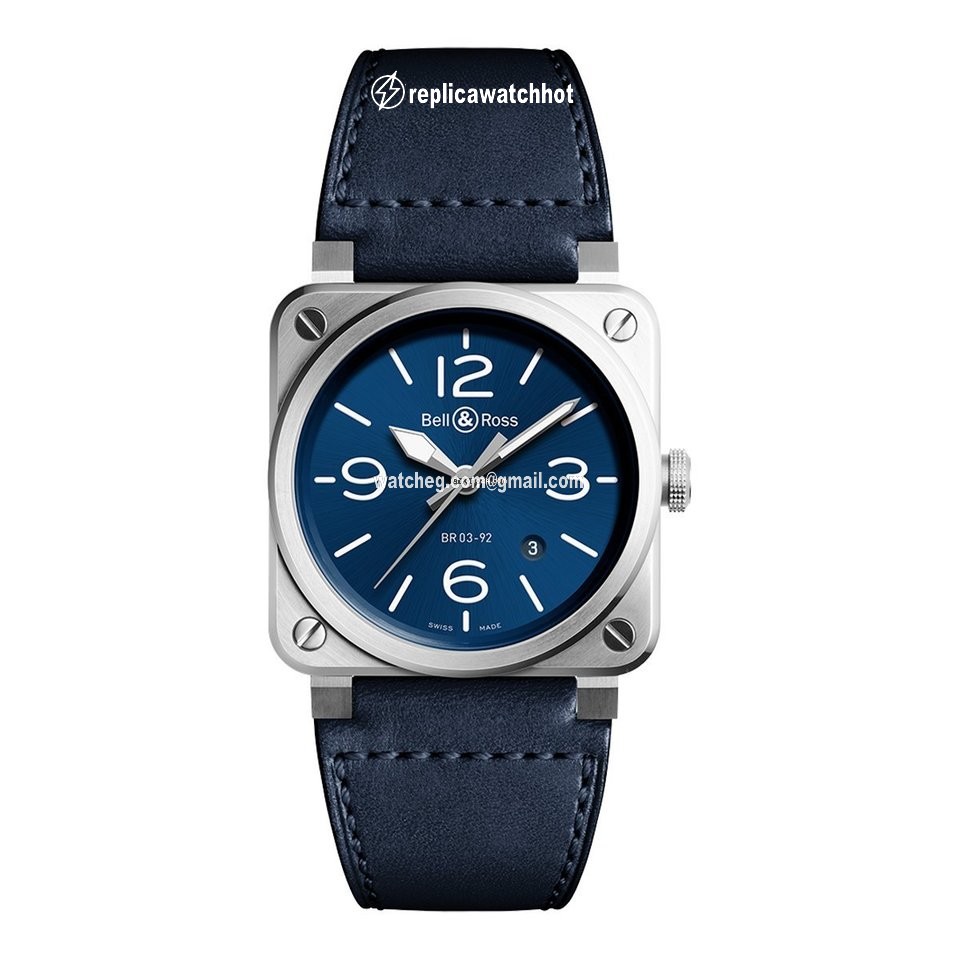 Bell & Ross BR 03-92 Steel Automatic Steel BR0392.BLU.ST.SCA
