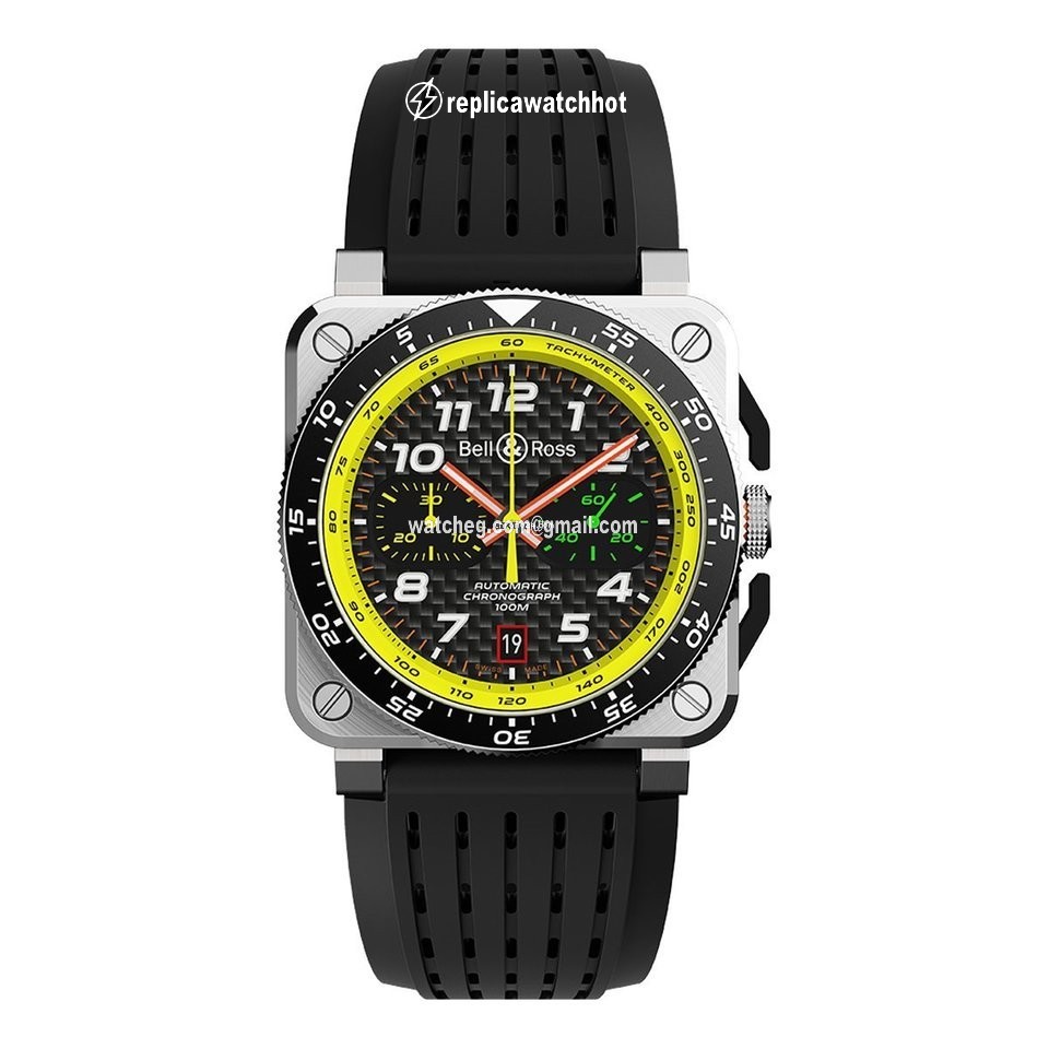 Bell & Ross BR 03-94 Chronographe Automatic Steel BR0394.RS19.SRB