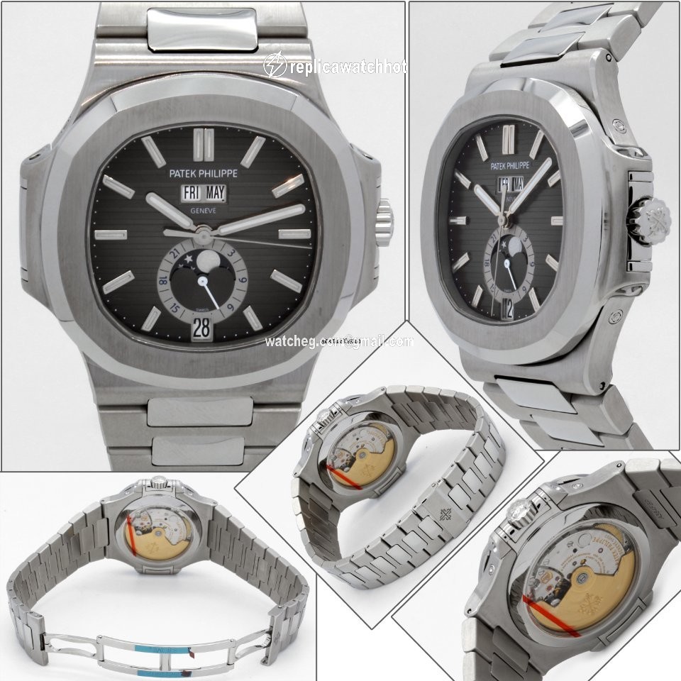 Patek Philippe Nautilus Mens watch Unisex Automatic Steel 5726