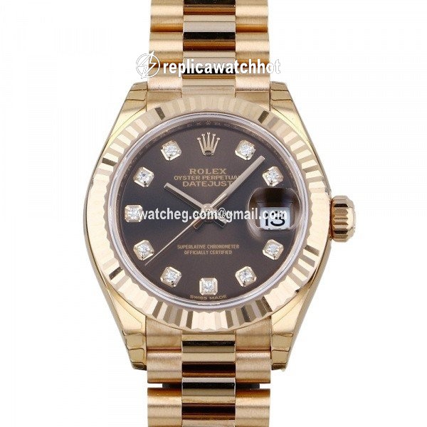 Rolex Lady-Datejust Red gold Automatic 279175G