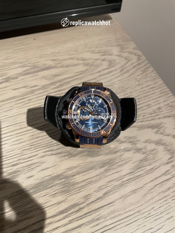 Ulysse Nardin Diver Chronograph Mens watch Unisex Automatic Rose gold 1502-151-3 93