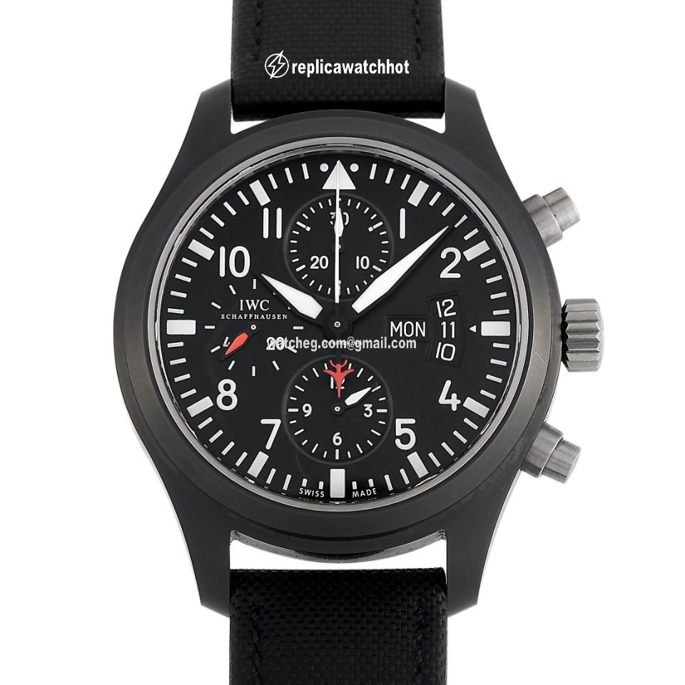IWC Pilot Chronograph Top Gun Mens watch Unisex Automatic 3880